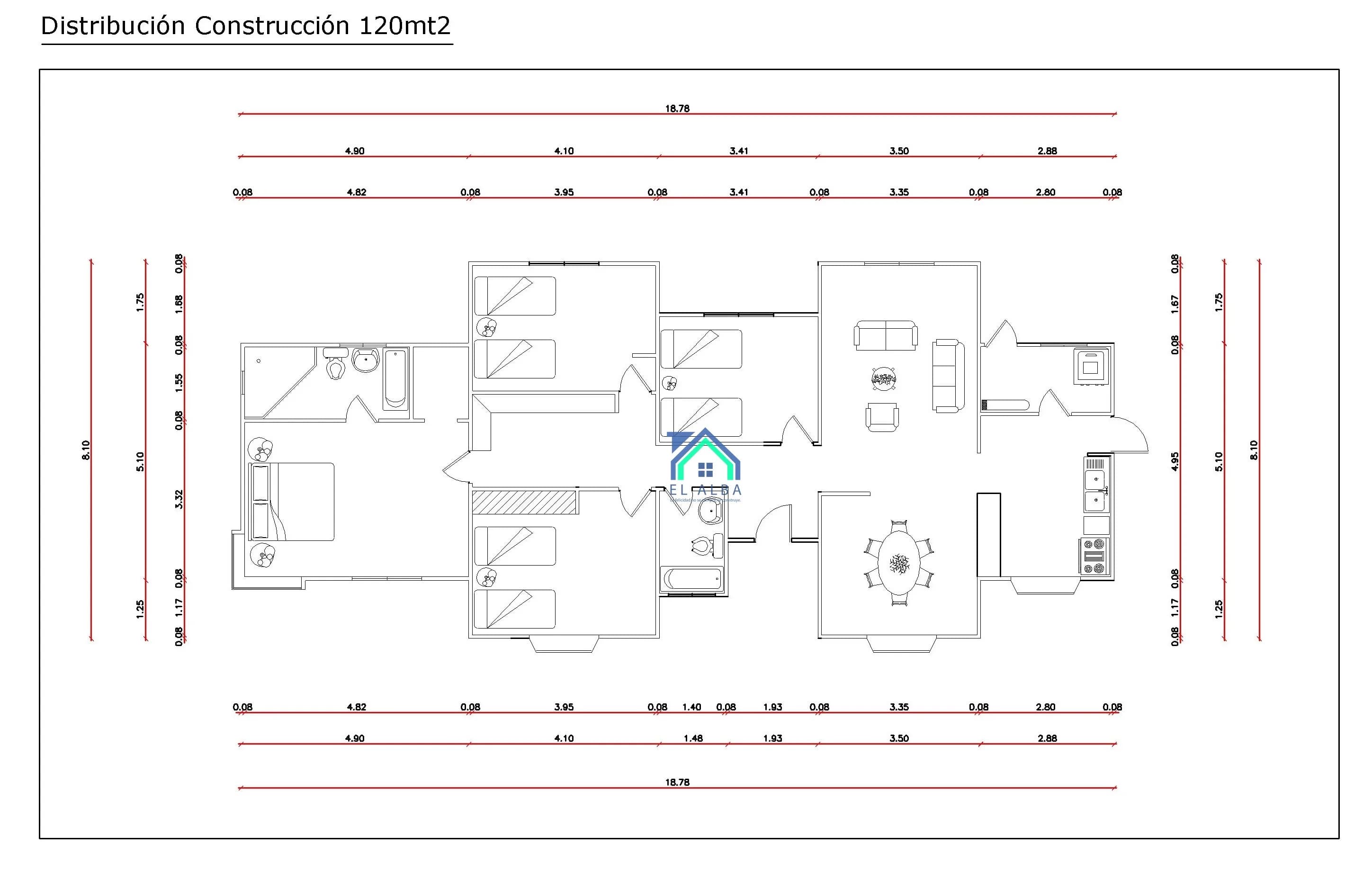 Casa 120 m² Mediterránea — imagen 16