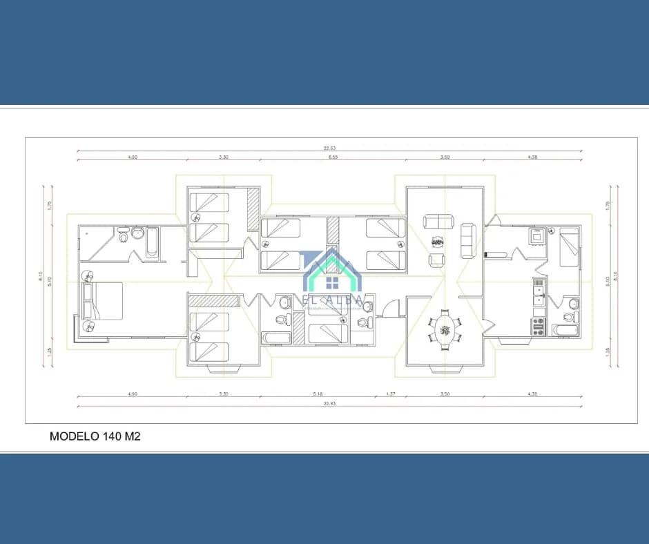 Casa 140 m² Americana — imagen 3